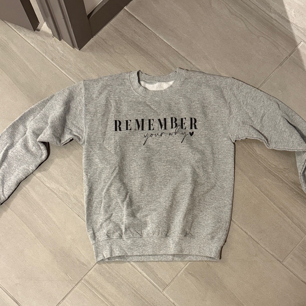 Gray Crewneck Sweater